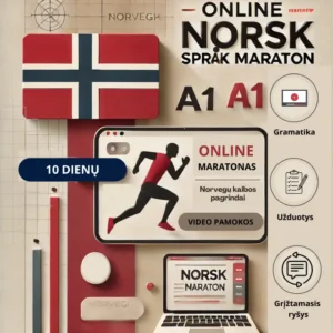 ONLINE MARATONAS – „Norvegų kalbos pagrindai”