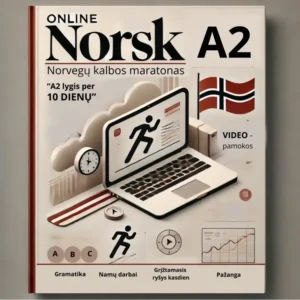 ONLINE MARATONAS A2 – Norvegų kalba truputį pažengusiems