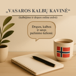 „Vasaros Kalbų Kavinė“ (online programa)